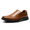BROWN, variant on Bruno Marc Men's Comfortable Dress Loafers Slip On Formal Business Work Shoes