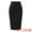 Black, variant on DARING DIVA Women's Business Knee Length High Waist Bodycon Suit Skirt M Dark Blue