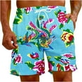thumbnail image 5 of IROINNID Men's Dry-Fit Sweat Beach Casual Trouser Resistant Active Athletic Performance Shorts, 5 of 9