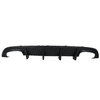 Ikon Motorsports Compatible with 15-21 Dodge Charger Quad Exhaust Rear Diffuser Unpainted PP