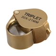 thumbnail image 2 of Portable 30X Power 21Mm Jewelers Magnifier Foldable Gold Eye Loupe Jewelry Store Magnifying Glass, 2 of 8