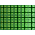 thumbnail image 1 of Ahgly Company Machine Washable Indoor Rectangle Transitional Deep Emerald Green Area Rugs, 7' x 10', 1 of 7