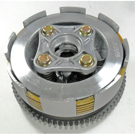 5 PLATES CLUTCH FOR CG125 ATV Go Kart 4 Bolt 6 Splines CT12