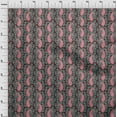 thumbnail image 3 of oneOone Polyester Lycra Fabric Floral & Paisley Block Print Fabric BTY 56 Inch Wide, 3 of 4