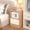 White + Steel + Metal, variant on Pink Metal Small Safe for Home Office - 0.23 Cubic Feet Mini Security Safe with Key and Password, Wall Mountable Storage Cabinet for Money, Documents, and Valuables