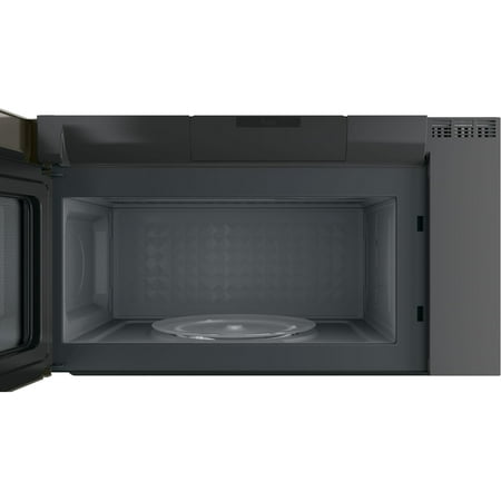 GE Profile - 2.1 Cu. Ft. Over-the-Range Microwave with Sensor Cooking - Black slate