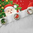 thumbnail image 4 of Castle Fairy Child Santa Claus Curtains Pack of 2 (42x84 Each),Xmas Snowman Curtains Blackout,Happy New Year Bedroom Curtains,Breathable Home Decor, 4 of 6
