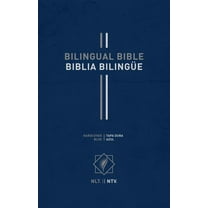 Bilingual Bible / Biblia Bilingüe Nlt/Ntv (Hardcover, Blue), (Hardcover)