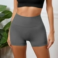 thumbnail image 4 of Women's Seamless High Waisted Shorts: Compression, Body Shaping, Exercise Yoga Shorts, Nylon & Spandex Material, 4 of 5