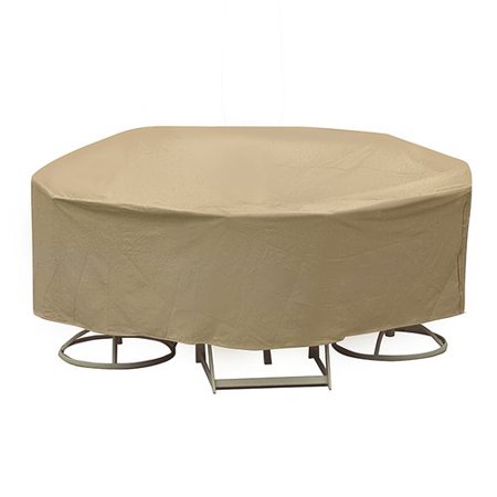 Freeport Park Round Table And High Back Chair Cover