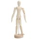 thumbnail image 3 of Maniquí De Madera De 21,7 Cm De Alto, Modelo Humano De Dibujo Ajustable Movible Para Adornos Del Hogar, 3 of 7