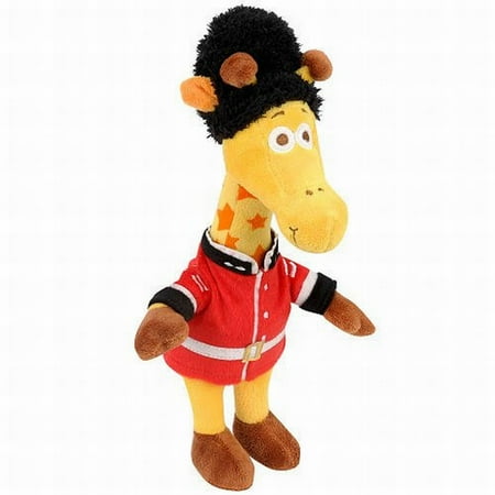 giraffe geoffrey stuffed plush animal costume guard british inch walmart