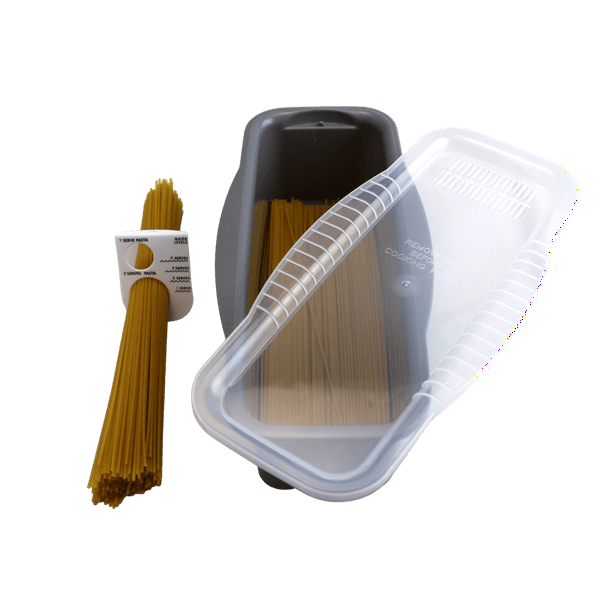 Microwave BPA Free Pasta Cooker with Portioning Tool