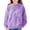 Y Purple, variant on DJDLJWCJ Big Girls Crewneck Sweatshirts Fleece Lined Pullover Relaxed Fit Soft Winter Warm Long Sleeve Tops Black Size 3-4Years