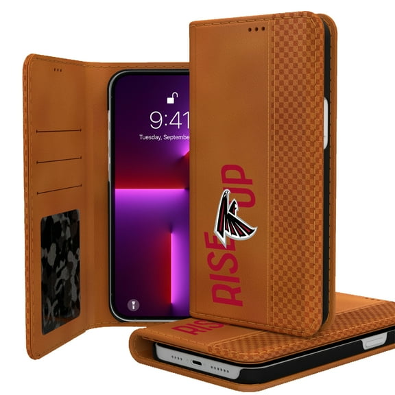 Keyscaper Brown Atlanta Falcons iPhone Folio Case