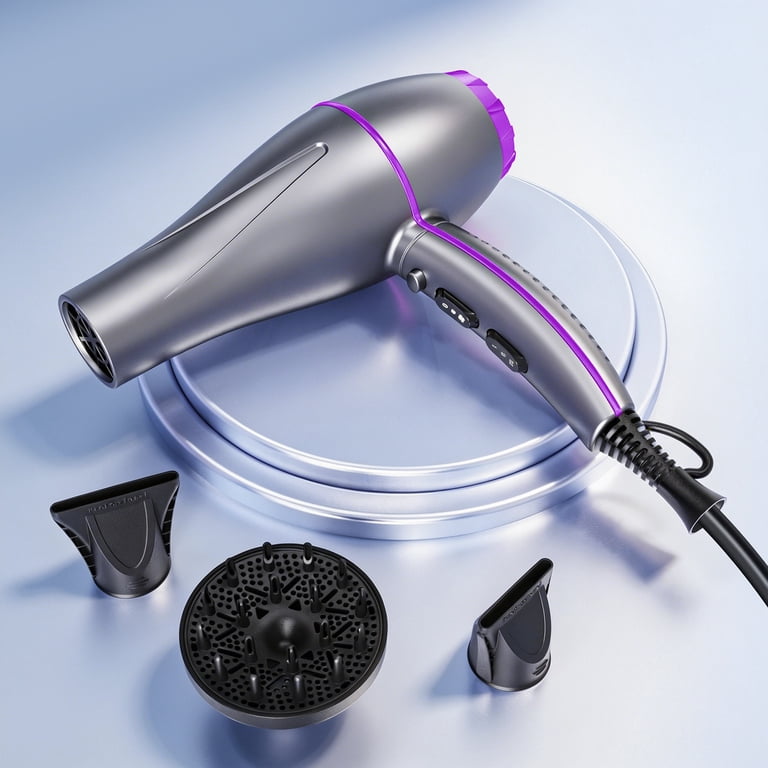 NEXPURE Ionic Hair Dryer with Diffuser, 2000W Professional Blow