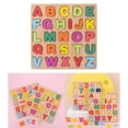 thumbnail image 4 of STARTIST Colorful Wood ABC Alphabet Puzzle Board Early Learning Developmental Teaching Aids Motor Skill Activity Party Toys Birthday Gift, 4 of 6