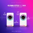 thumbnail image 4 of Bocina Gamer BALAM RUSH GLIMM STYLE BG565 LED Bluetooth 3.5mm Blanco BR-937009 Balam Rush BR-937009, 4 of 6