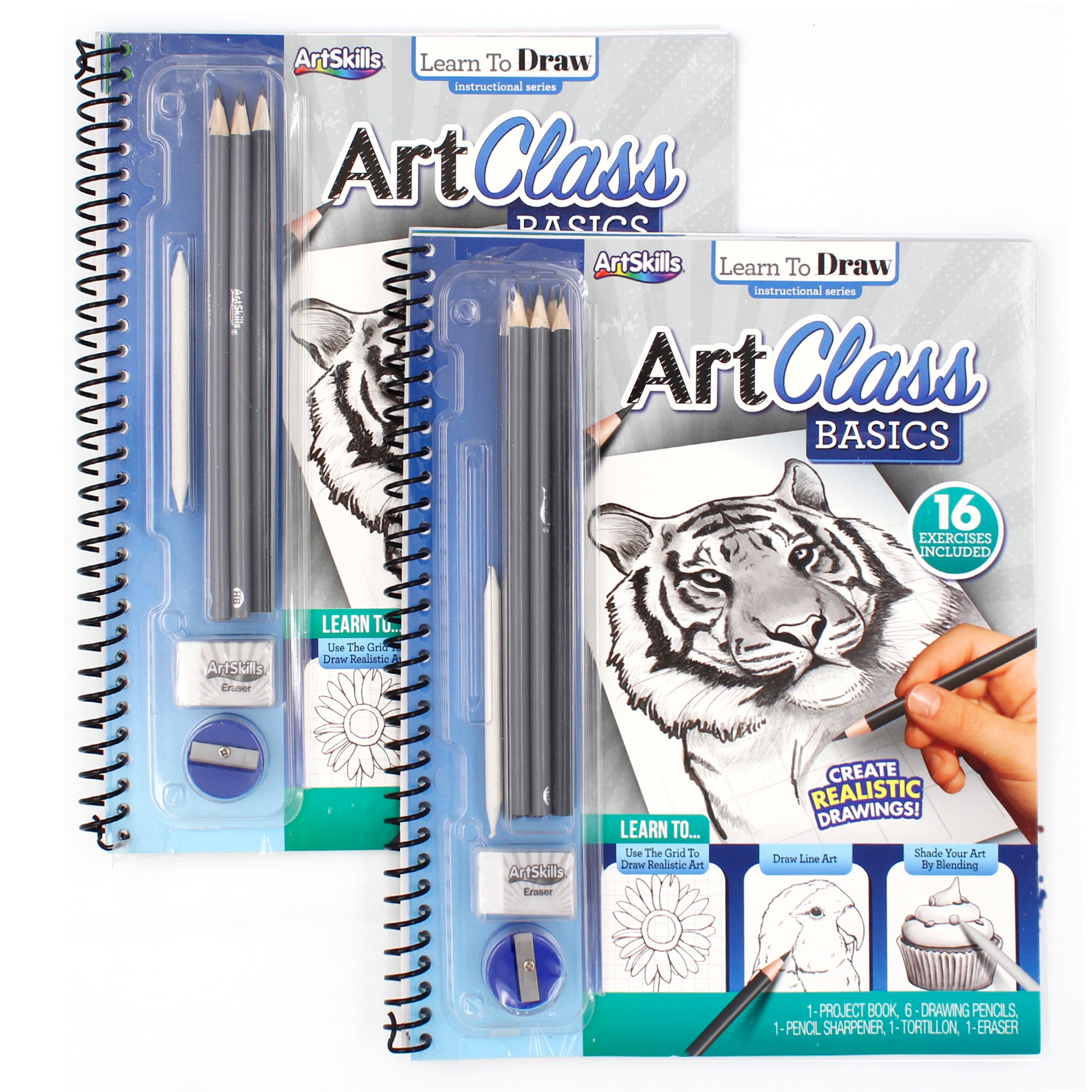 ArtSkills Learn To Draw Instructional Art Kit With Exercise Booklet artskills-learn-to-draw-instructional-art-kit-with-exercise-booklet