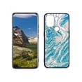 thumbnail image 1 of Compatible with OnePlus Nord N10 Phone Case, Blue-Marble999-83 Case Silicone Protective for Teen Girl Boy Case for OnePlus Nord N10, 1 of 1