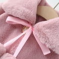 thumbnail image 6 of Fesfesfes Toddler Baby Girls Shawl Winter Bow Thicken Warm Outerwear Fruit Pattern Coat Fleece Cloak On Sale, 6 of 9