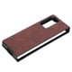 thumbnail image 3 of Funda de cuero para Samsung Galaxy Z Fold 2, anticaídas (marrón), 3 of 14