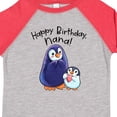 thumbnail image 4 of Inktastic Happy Birthday, Nana Cute Penguins Boys or Girls Toddler T-Shirt, 4 of 5