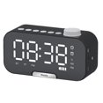 thumbnail image 2 of Reloj Despertador Digital Led Con Altavoz Bluetooth 5,0, Reloj De Cabecera Portátil Con Reloj Despertador Dual, Cable Usb Para Interior Y Oficina En Casa Noticed HA021979-00, 2 of 7