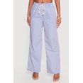thumbnail image 3 of Women's Printed Poplin Wide Leg Pants, 3 of 4