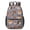 Hedgehog and Deer, variant on Strawberry and Slice Pink Pattern 17" School Backpacks for Teens,Waterproof Oxford Fabric,S-Shape Padded Straps for School,Travel,Hiking,Camping