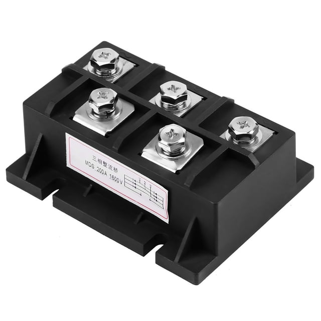 Module de Redressement de Pont à Diodes Triphasé 200A Amp 1600V MDS200A