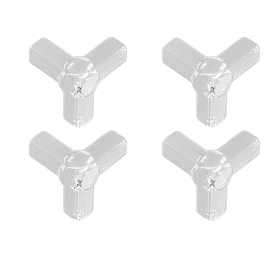 4PCS Furniture Edges Protectors Flexible PVC Cushioning Side Table Corner Guards For Nursery Home Safety