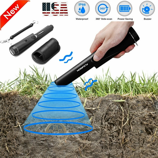 360°Metal Detector Pro Pinpointer Gold Digger Hunter Sensitive Tester Waterproof