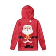 thumbnail image 4 of Suhoaziia Cute Hoodies with Designs for Kids 8-10 Christmas Cartoon Santa Gift Pattern Sports Jumper Drawstring Durable Pullover Trendy Going Out Sweatshirt with Pocket, 4 of 7