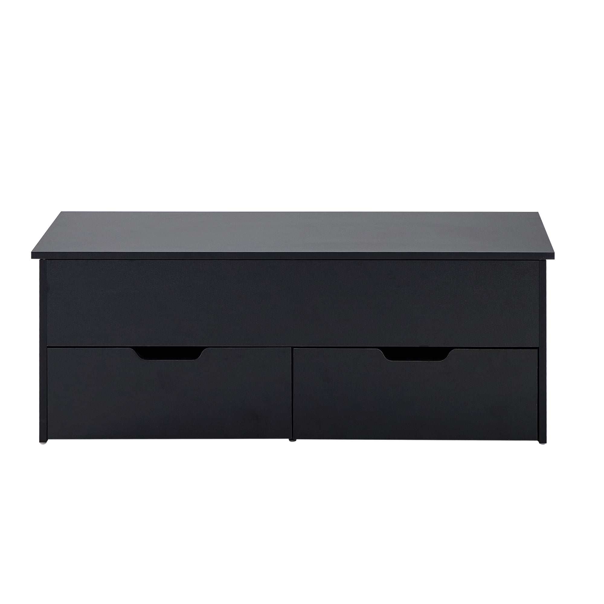 Lift-Top Coffee Table with Storage Center Tables Hidden Compartment & 2 Drawers, Sofa Table For Living Room