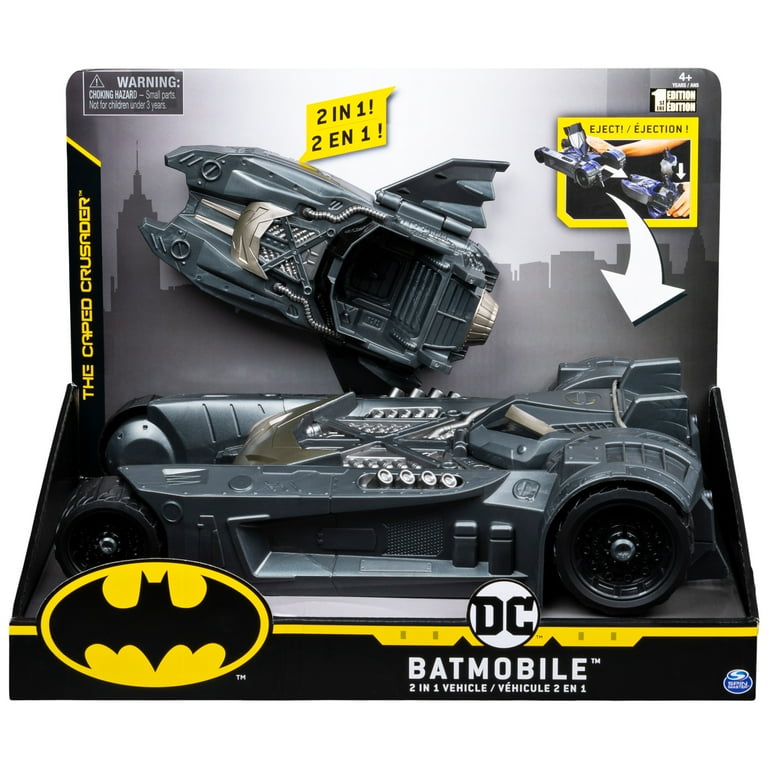 Batman 2-in-1 Batmobile and Batboat Transforming Vehicle for 4