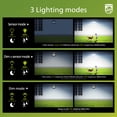 thumbnail image 3 of Luz solar de seguridad Philips LED 6500K con sensor de movimiento, 3 of 7