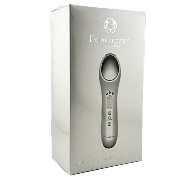 Dermalactives Elastin & Collagen Microcurrent Facial Toning Device – Rechargeable