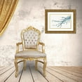 thumbnail image 3 of J:L Design 14x11 Gold Ornate Wood Framed with Double Matting Museum Art Print Titled - Green vine Branches II, 3 of 4