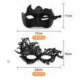 thumbnail image 3 of 2 Antifaz Fiesta Mascaras Halloween Pareja Carnaval Cosplay, 3 of 5