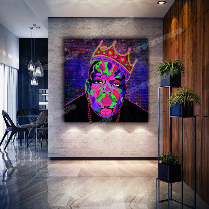 Biggie Smalls Old School Notorious BIG original "KING by ...