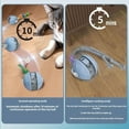 thumbnail image 4 of Intelligent Interactive Pet Toy Automatic Rolling Teasing Tail Rechargeable Obstacle Avoidance Motion Activation For Cats And Dogs, 4 of 8