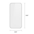 thumbnail image 5 of onn Protecteur d’écran en verre Corning pour iPhone® 16 / 15 / 14 Pro, fabriqué avec du verre résistant de Corning🅪, avec plateau d’installation facile, 5 of 5