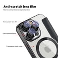 thumbnail image 2 of for iPhone 15 Pro Case Compatible with Magsafe, Slim Fit Flip Protective PU Leather Wallet Case with RFID Blocking Card Slot Build-in Len Protector for iPhone 15 Pro, Black, 2 of 8