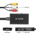 thumbnail image 3 of Nouveau Convertisseur 2023 Rca vers Hdmi, Adaptateur Compo vers Hdmi Supporte 1080p Pal/ntsc A Fiis, 3 of 5