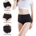 thumbnail image 3 of Culottes Taille Haute en Viscose pour Femmes, Douces et Respirantes, Culottes Couvrantes, 3 of 5