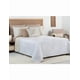 thumbnail image 1 of Edredón Xtellar Ligero Doble Vista Real Textil + 2 Fundas de Almohada, Juego de Colcha Matrimonial, Color Blanco, 1 of 6