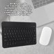 thumbnail image 1 of Teclado USB Amonsee con inglés Ruso 80 Teclado Bluetooth 10.1 Ligero Impermeable Inalámbrico Ultra Ancho Delgado a Prueba de Polvo, 1 of 5