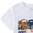 thumbnail image 4 of Disney Cars Lightning McQueen Short Sleeve T-Shirt and Mesh Short Set (Boys), 2 Piece Set, Sizes 2T-7, 4 of 7