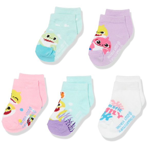 Calcetines cortos Nick Baby Shark 5 pares 2T‑4T